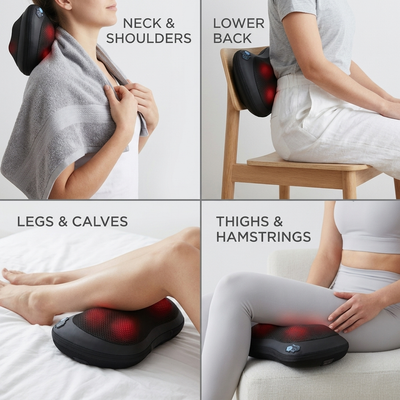 Zenogy Shiatsu Massage Pillow With Heat